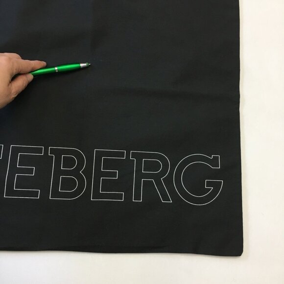 ICEBERG 20.5" x 20.5" Large Dust Bag for Handbag / Shoes / Clothings Black - Picture 7 of 11